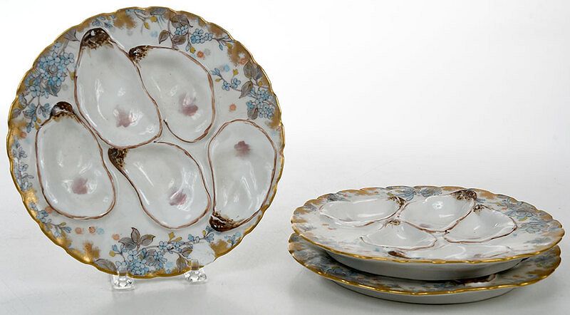 Appraisal: Set of Haviland Limoges Oyster Plates French th century each