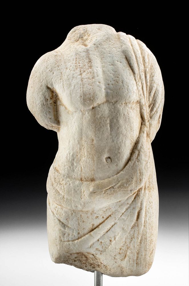 Appraisal: Roman Stone Torso of a Male Roman Imperial Period ca