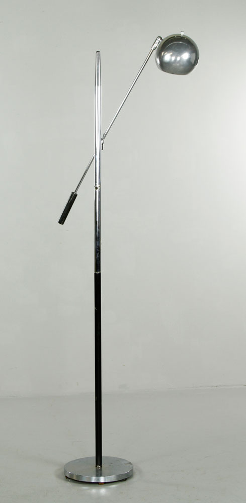 Appraisal: - Mid C Cantilever Floor Lamp Mid century modern Cantilever