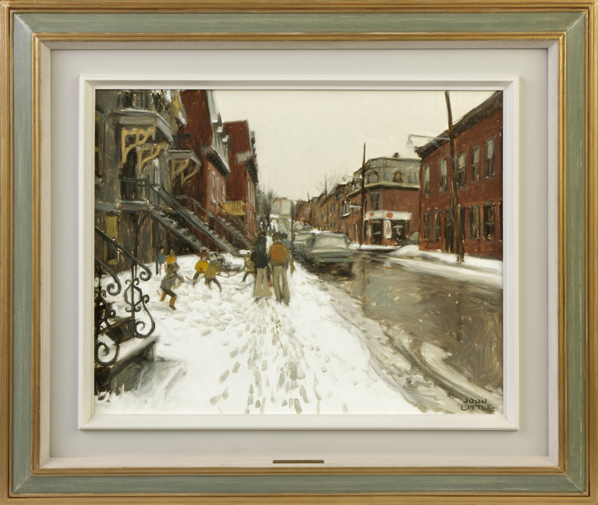 Appraisal: John C Little Canadian B Rue de la Visitation Kids