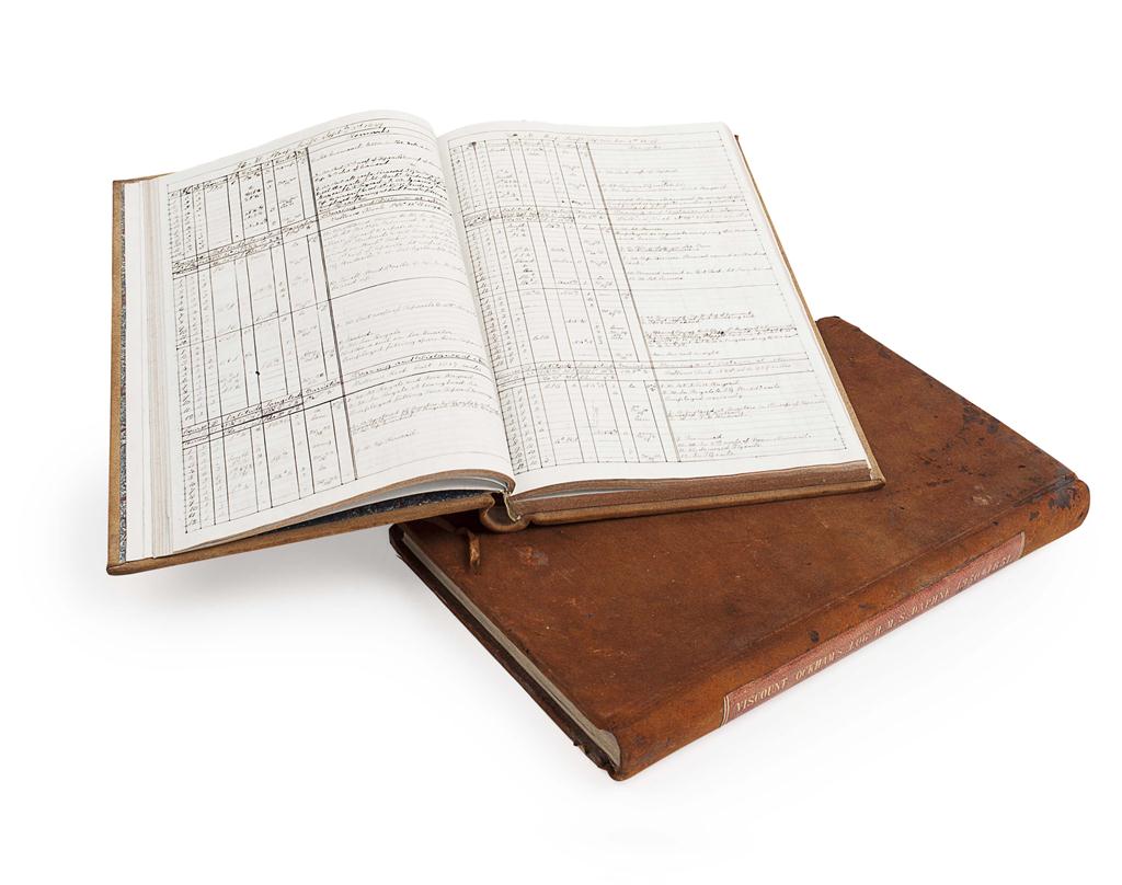 Appraisal: LOG BOOKS H M S SLOOP SWIFT H M S