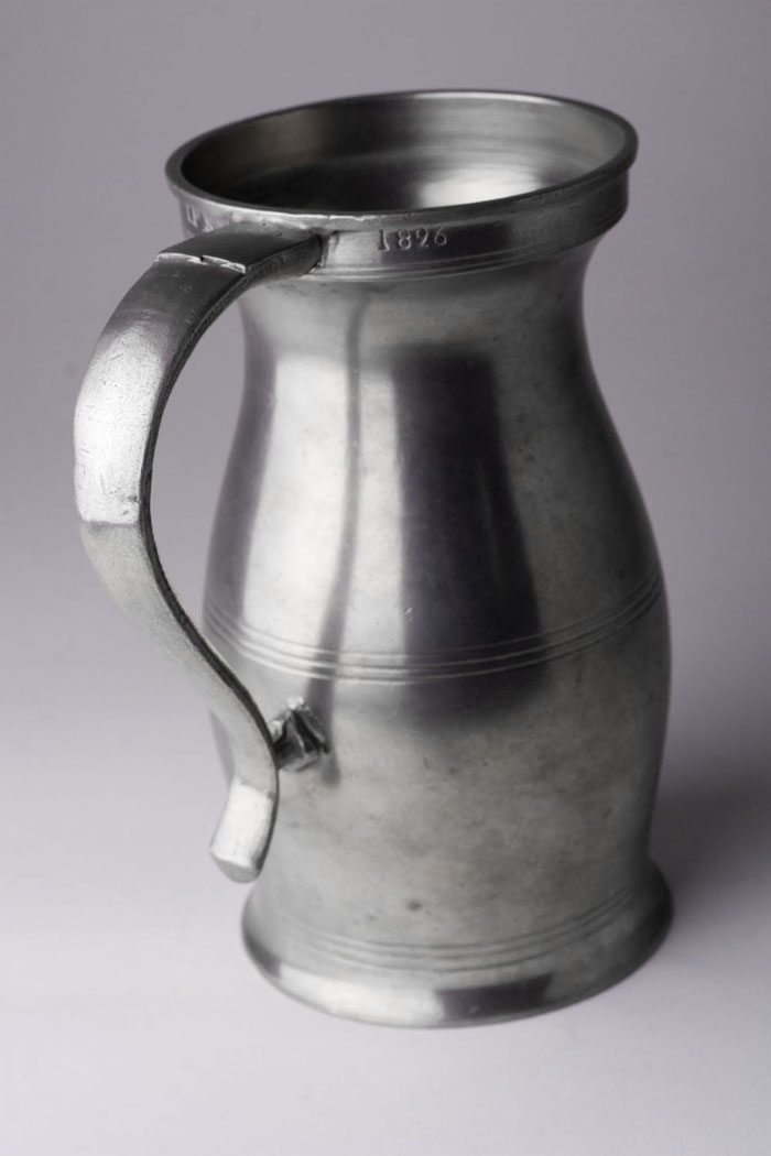 Appraisal: PEWTER MEASURE TIMOTHY BOARDMAN - New York City and Hartford