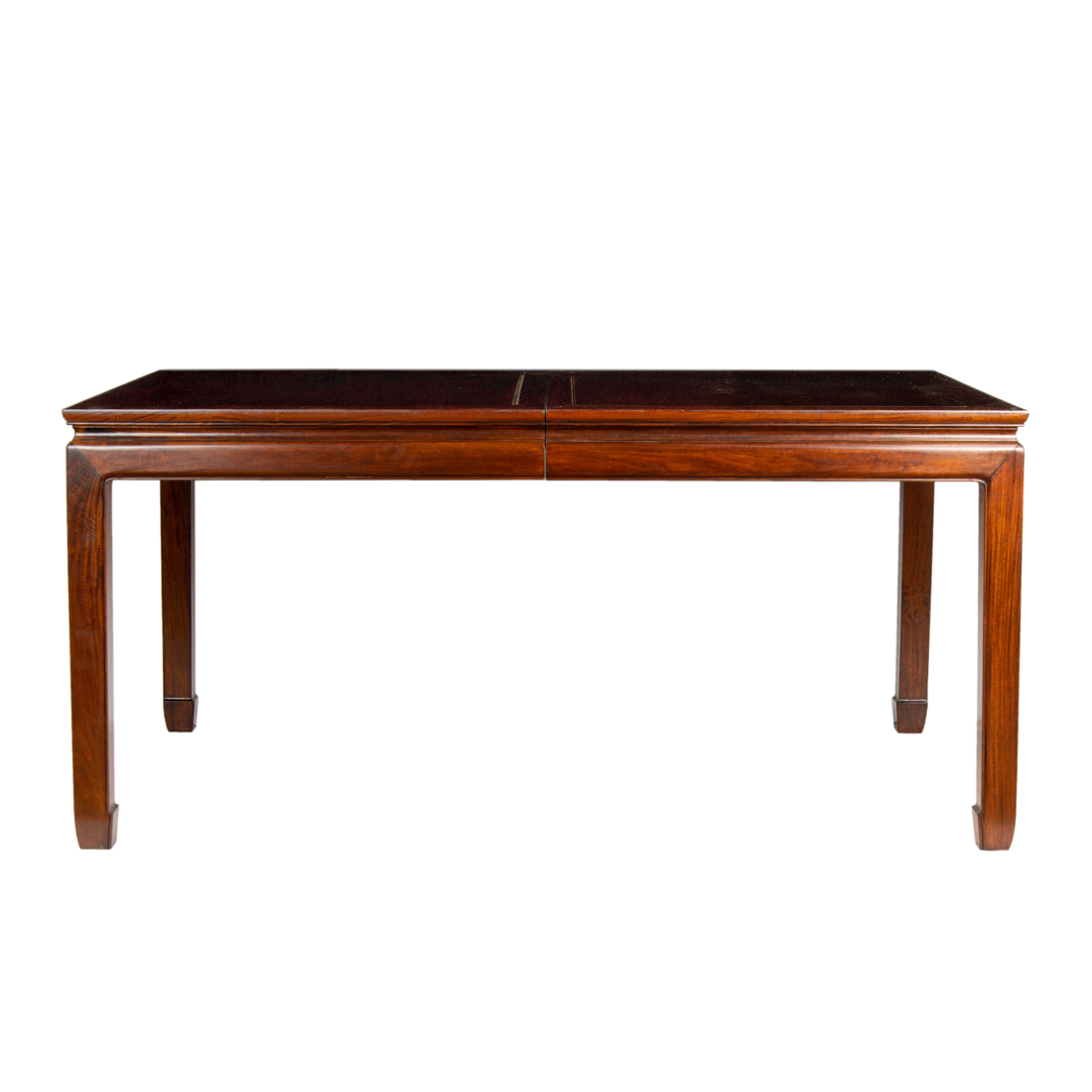 Appraisal: CHINESE HARDWOOD DINING SUITE Chinese hardwood dining suite consisting of