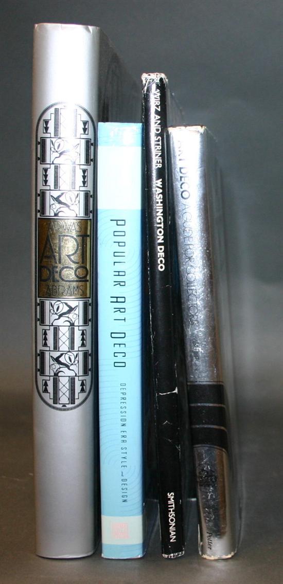 Appraisal: Art Deco Titles to Hardcover in dj Illustrated Very Good