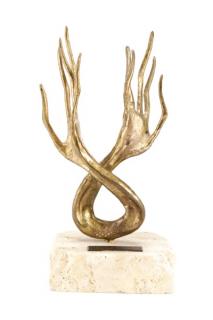 Appraisal: Emanuele Scarnicci Le Mani Sculpture Emanuele Scarnicci Italian b Le