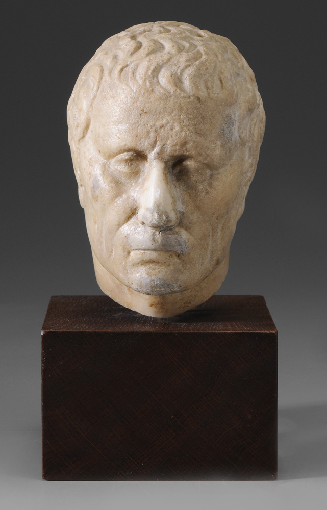 Appraisal: Italian School Roman st century style Portrait Head of a