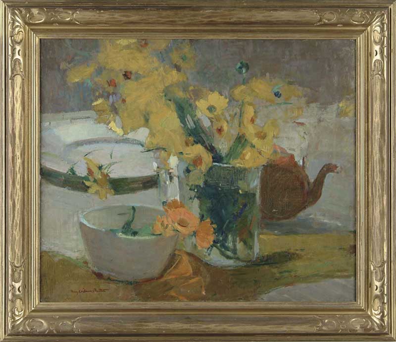 Appraisal: MAY WILSON PRESTON American - TABLE TOP STILL LIFE WITH