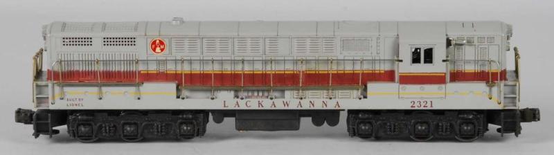 Appraisal: Lionel O-Gauge No Lackawanna FM Trainmaster Description American Post-war Item