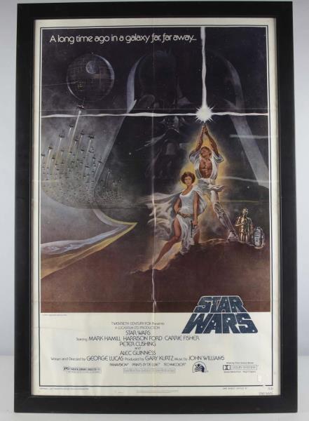 Appraisal: Star Wars One Sheet Style A Movie Poster Circa Twentieth