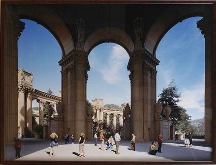 Appraisal: DOUG HALL b PALACE OF FINE ARTS SAN FRANCISCO C-print