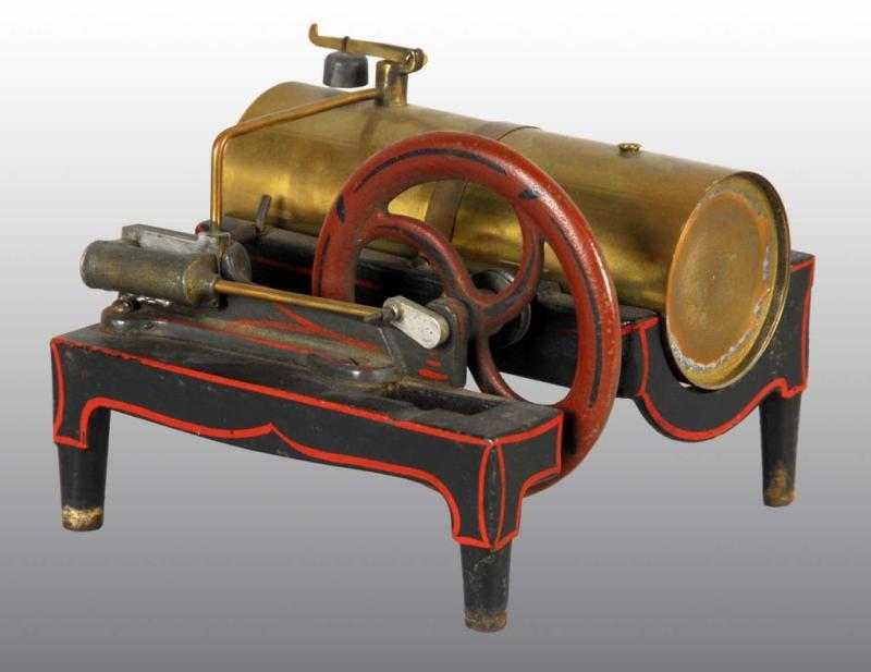 Appraisal: Buckman No Horizontal Steam Engine Toy Description Manufactured circa Sold