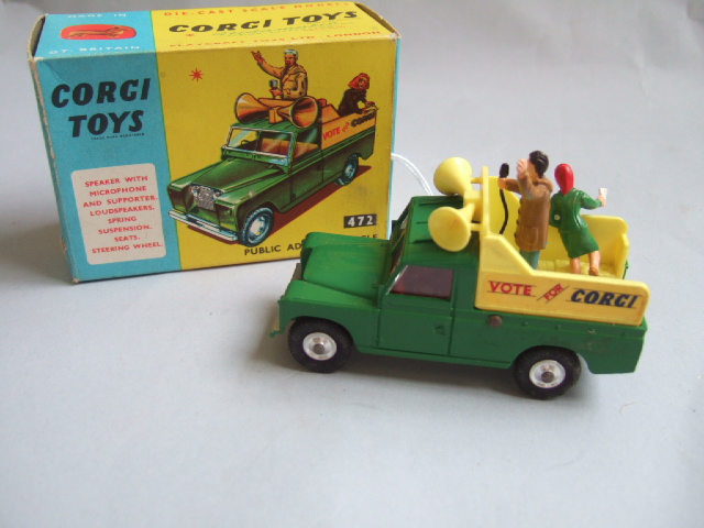 Appraisal: A Corgi Public address vehicle boxed