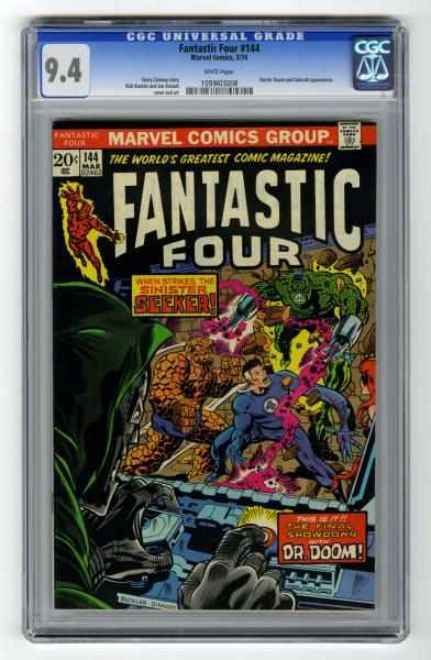 Appraisal: Fantastic Four CGC Marvel Comics Click for full description