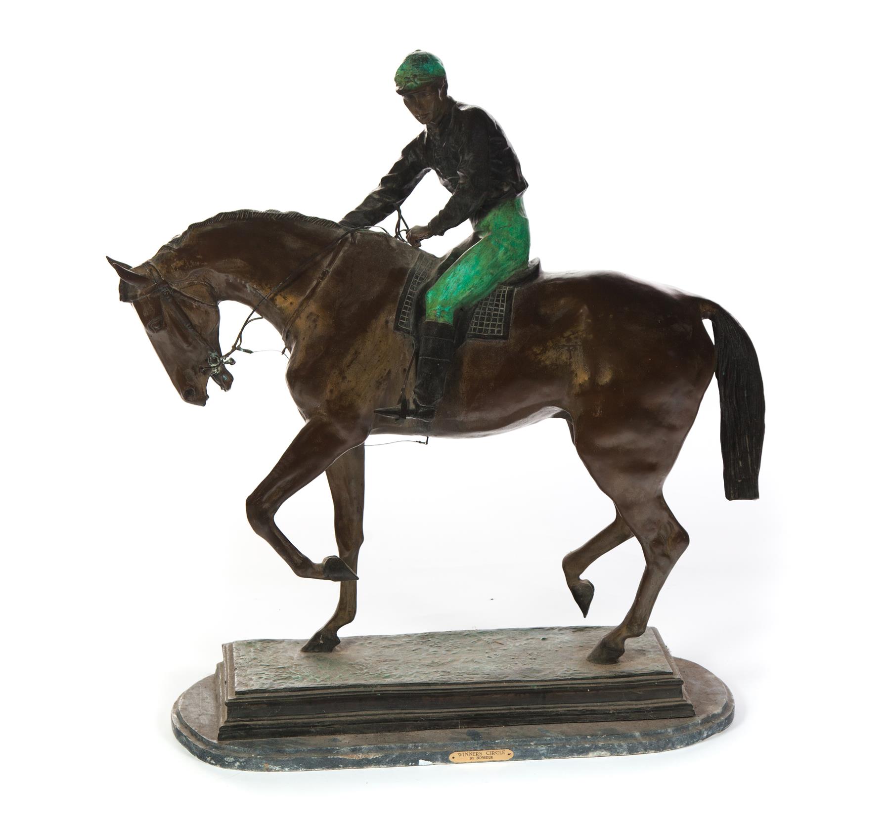 Appraisal: LE GRANDE JOCKEY AFTER ISIDORE JULES BONHEUR FRANCE - Bronze