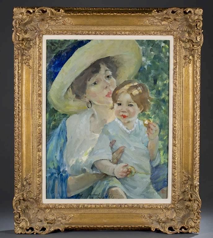 Appraisal: Martha Walter Oil on board Walter Martha United States -