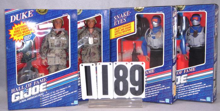 Appraisal: Lot of Limited Edition Hall of Fame G I Joe