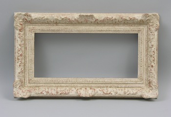 Appraisal: An American Impressionist Style Frame A wide picture frame with