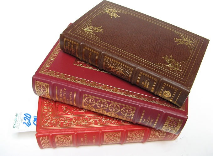 Appraisal: TWENTY COLLECTIBLE LIMITED EDITION LEATHER BOUND BOOKS from Franklin Library