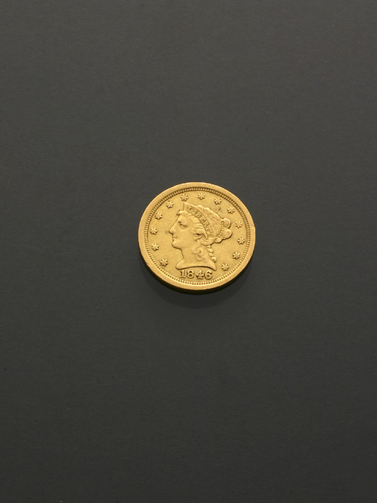 Appraisal: U S Quarter Eagle Two-and-One-Half-Dollar Gold Coin Dated O