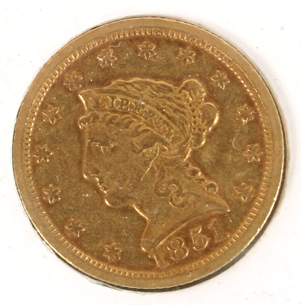 Appraisal: C Liberty Gold Coin F-VF