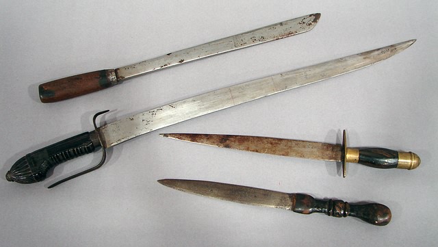 Appraisal: Group of knives brought home as souvenirs from the Philippine