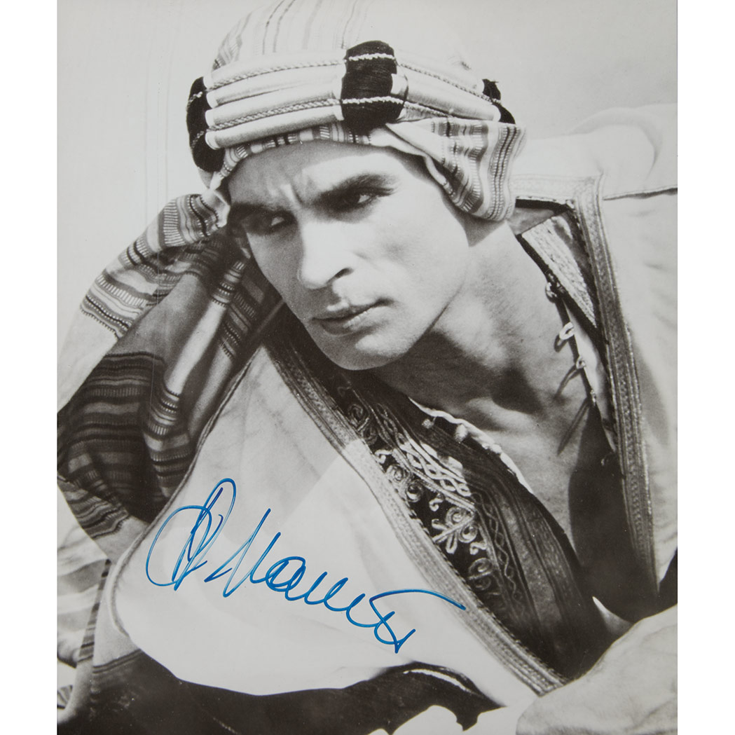 Appraisal: NUREYEV RUDOLF Photograph signed being a still from the film