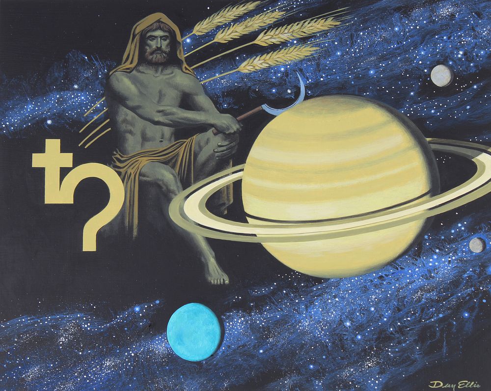 Appraisal: Dean Ellis - Roman God Saturn Original Dean Ellis New