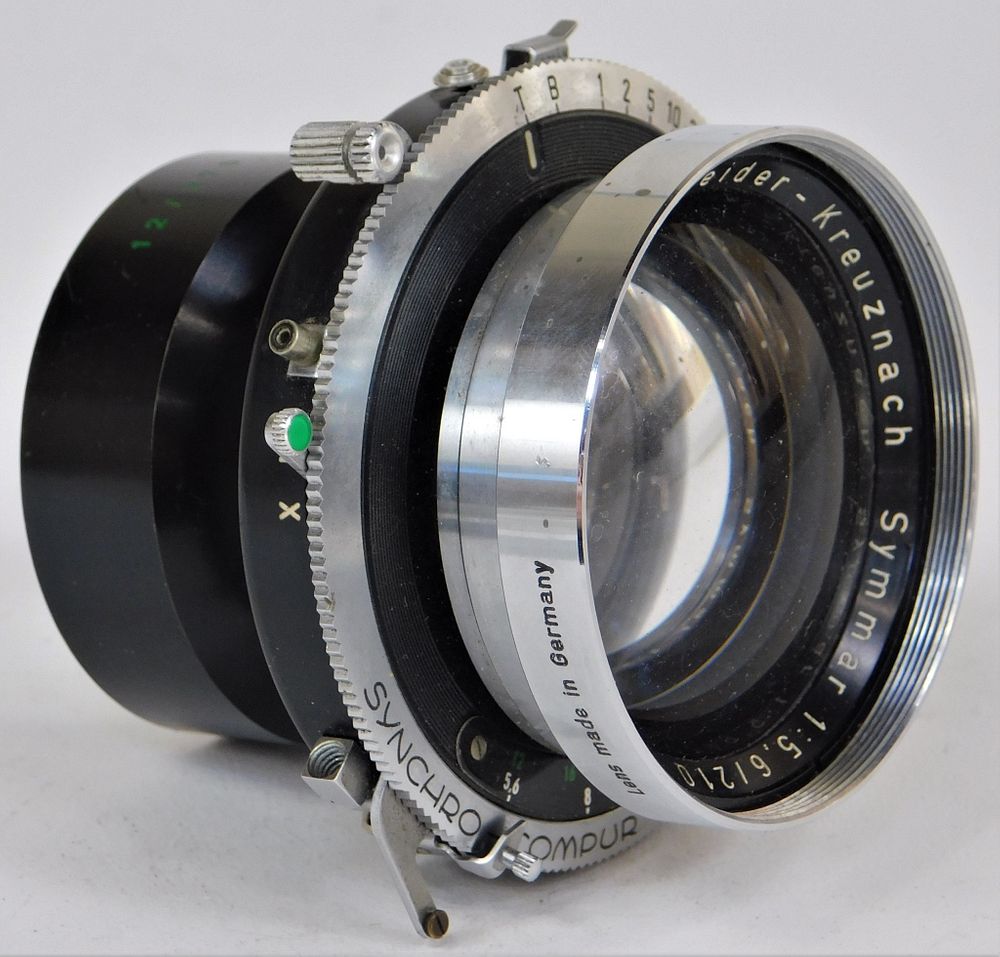 Appraisal: Schneider Symmar mm f Lens Schneider Symmar mm f lens