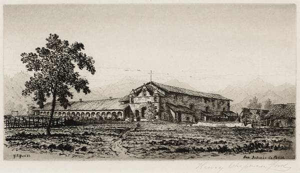 Appraisal: Henry Chapman Ford American - View of San Antonio de