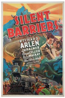 Appraisal: Silent Barriers th Century Fox One sheet x Action western