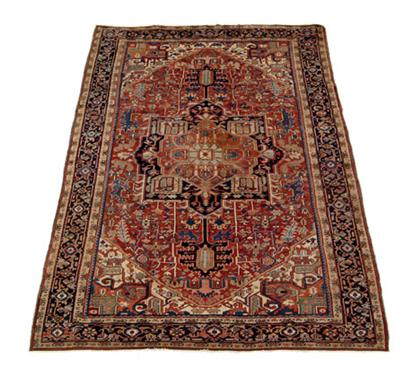 Appraisal: Heriz carpet northwest persia circa ft in x ft in