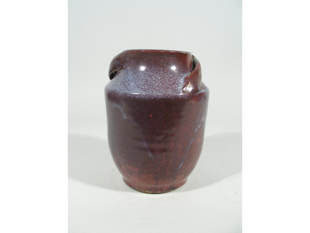 Appraisal: NC Pottery Vase att to JB Cole Steeds NC c