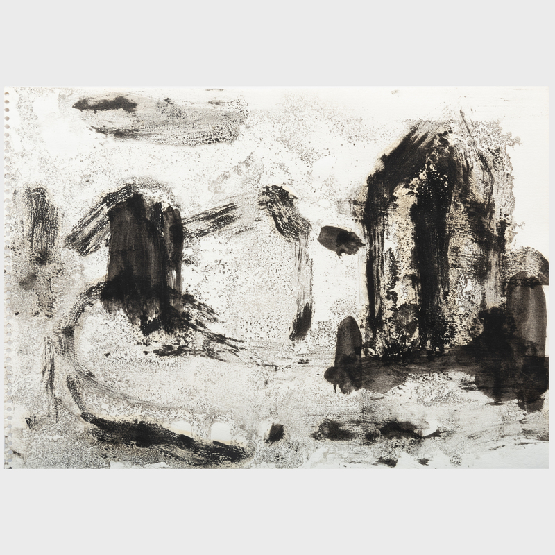 Appraisal: WILLIAM THON - A GROUP OF FIVE WORKS ON PAPER