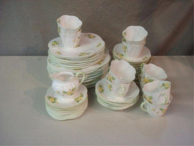 Appraisal: Shelley Primrose Porcelain Service From a New Rochelle estate