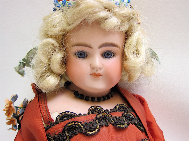 Appraisal: GERMAN BISQUE HEAD DOLL shoulder head doll by Alt Beck