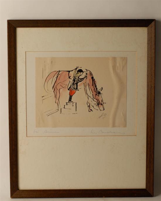 Appraisal: Ludwig Bemelmans - Austria Paris NYC A Young Girl on