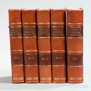 Appraisal: Holtzapffel Books Vol I-V London - set of five volumes