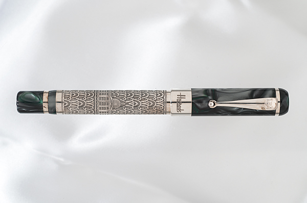 Appraisal: Montegrappa Harrods Knightsbridge silver Limited Edition fountain pen of Commissioned