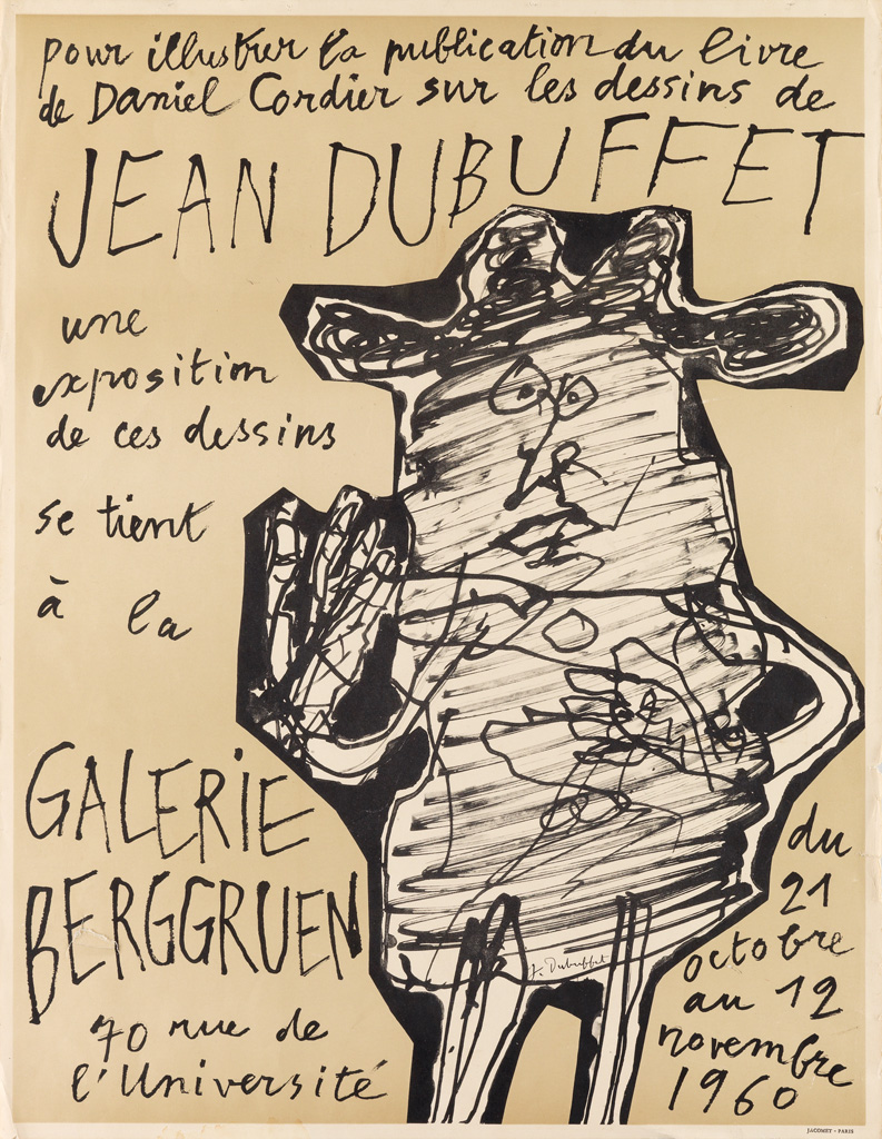 Appraisal: JEAN DUBUFFET - ART EXHIBITIONS Group of posters Sizes vary