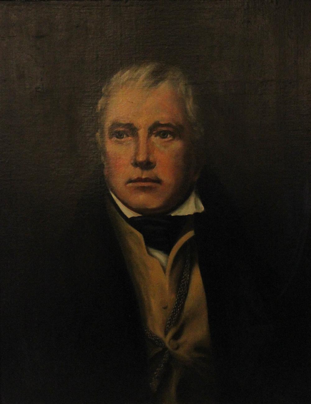 Appraisal: COPY AFTER RAEBURN TH CENTURY PORTRAIT OF SIR WALTER SCOTT