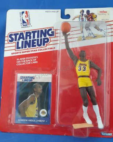 Appraisal: SLU Kareem Abdul Jabar Action Figure Starting Lineup - Rookie