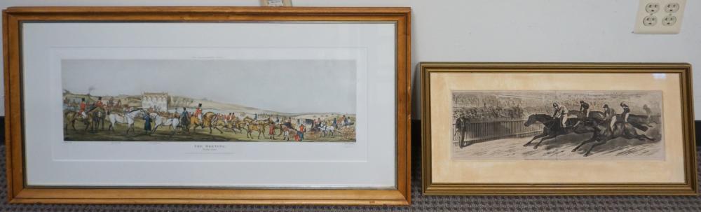 Appraisal: Reproduction on Photogravure of 'The Meeting Kirby Gate' and Wood