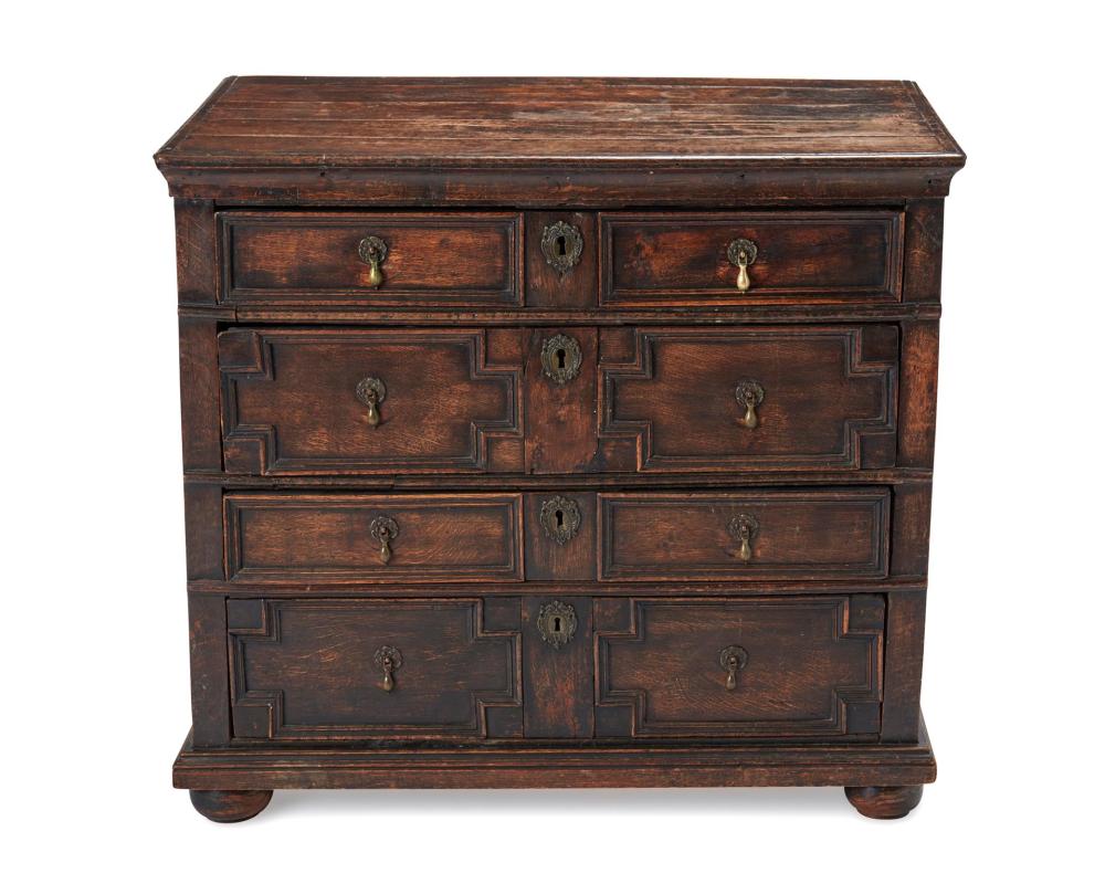 Appraisal: A Continental Baroque chest of drawers th Century or Earlier