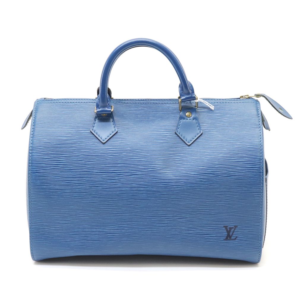 Appraisal: Louis Vuitton - Blue Epi Leather Speedy Louis Vuitton Speedy