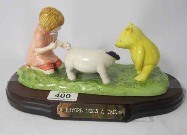 Appraisal: Royal Doulton Winnie the Pooh Figure Eeyore loses a Tail