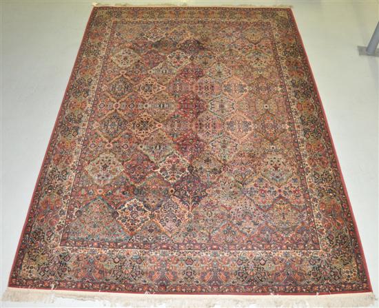 Appraisal: Wool on Cotton Karastan Oriental Style Rug Mid th Century