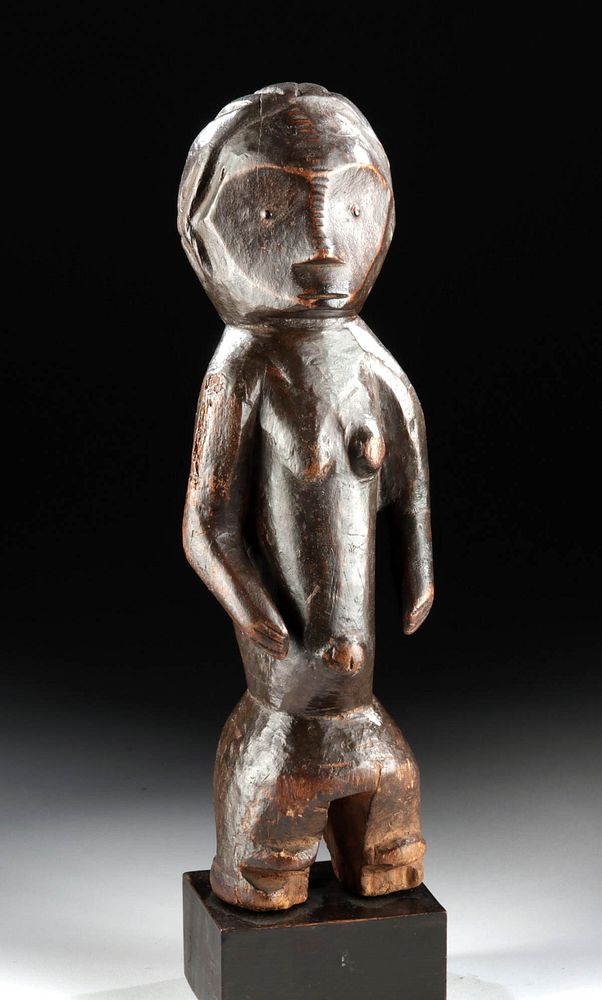 Appraisal: Early th C African Ngbaka Wooden Female Figure Central Africa