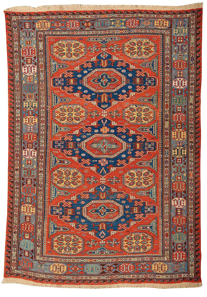 Appraisal: Soumac Rug Caucasus ca ft in x ft in Soumac