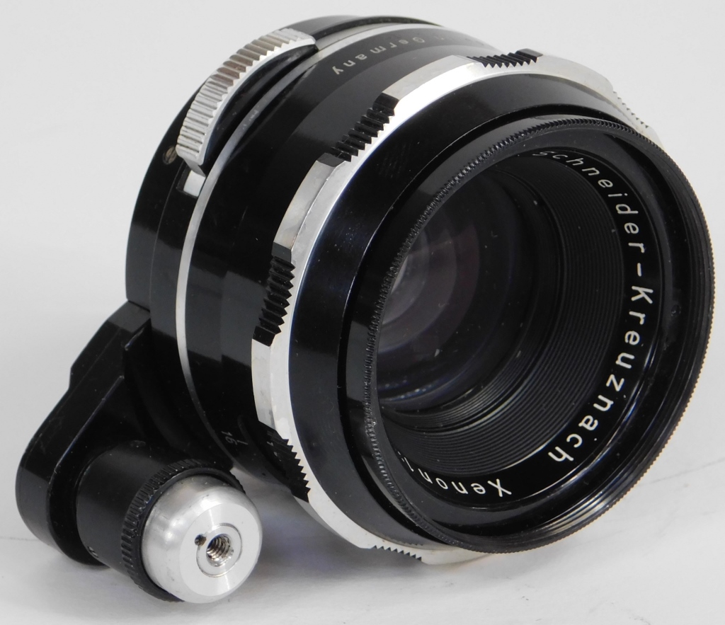 Appraisal: SCHNEIDER XENON LENS MM F Schneider - Kreuznach Xenon lens