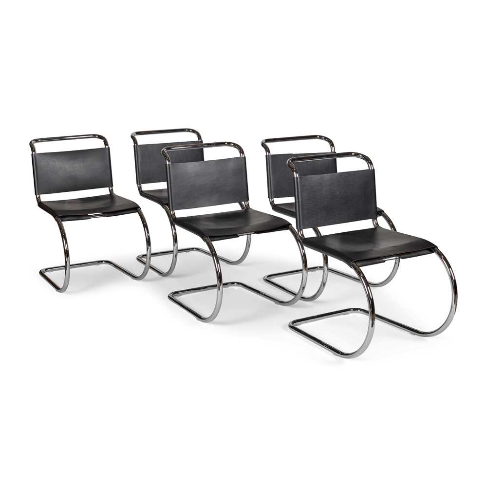 Appraisal: LUDWIG MIES VAN DER ROHE - SET OF TEN 'MR'